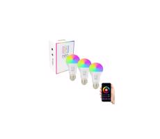 NEO 07733C - ZESTAW 3x LED RGB+CCT Żarówka ściemnialna E27/11W/230V Wi-Fi Tuya