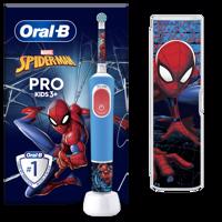 Oral-B Vitality Pro Kids Spiderman elektryczna  szczoteczka do zębów z podróżnym etui