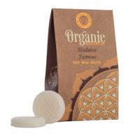 Organiczny wosk topliwy w monetach Flower of Life, Madurai Jasmine