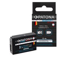 PATONA - Akumulator Canon LP-E17 1050mAh Li-Ion Platinum zdekodowany