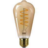 Philips LED filament żarówka  E27 ST64 4 W (25 W) 1800K ściemnialna, bursztynowy