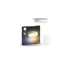 Philips - LED Plafon ściemnialny Hue ENRAVE XL LED/48W/230V biały + pilot