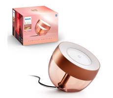 Philips - LED RGB Ściemnialna lampa stołowa Hue IRIS LED/10W/230V miedziana