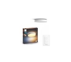 Philips - LED Ściemniane oświetlenie łazienkowe Hue LED/19,2W/230V IP44 śr. 381+ pilot