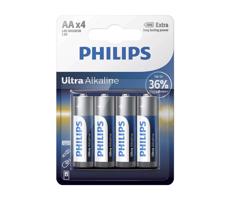 Philips LR6E4B/10 - 4 szt. Bateria alkaliczna AA ULTRA ALKALINE 1,5V