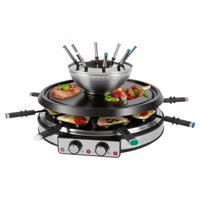 ProfiCook RG/FD 1245 grill do fondue raclette  2w1