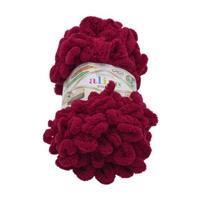 Przędza PUFFY bordo, 100 g / 9 m, fioletowy