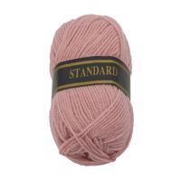 Przędza STANDARD stary róż, 50 g / 150 m, różowy