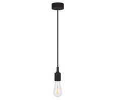 Rabalux 1412 - Lampa wisząca ROXY 1xE27/40W czarna