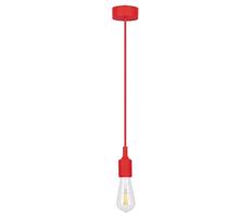 Rabalux 1414 - Lampa wisząca ROXY E27/40W czerwona