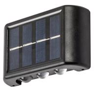 Rabalux 77024 zewnętrzna lampa solarna Kangton, czarny