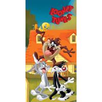 Ręcznik kąpielowy Looney Tunes Taz Show, 70 x 140 cm