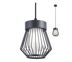 Redo 9845 - Zewnętrzna lampa wisząca TITTI 1xE27/42W/230V IP44 antracyt