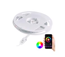 RGB LED Ściemnialna taśma zewnętrzna Wi-fi LED/8W IP65 2 m Tuya