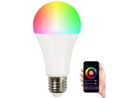 RGB LED Ściemnialna żarówka A65 E27/11W/230V 2700-6500K Wi-fi Tuya