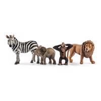 Schleich 42387 Dzikie zwierzęta, 4 szt.