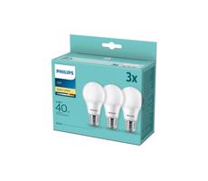 SED 3x LED Żarówka Philips E27/5,5W/230V 2700K