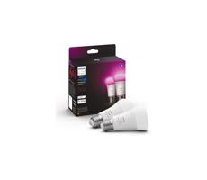 SET 2x LED Ściemniana żarówka Philips Hue WACA A60 E27/9W/230V 2000-6500K