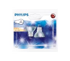 SET 2x Żarówka przemysłowa Philips HALOGEN GU4/20W/12V 3000K