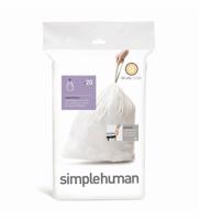 Simplehuman Worki do kosza na śmieci Q 50-65 l, 20 szt.