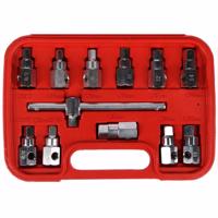 Sixtol MECHANIC OIL DRAIN SET 12, sześciokąt +kwadrat, 12 szt.