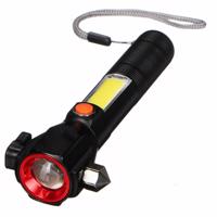 Sixtol Samochodowa latarka bezpieczeństwa z magnesem CAR LAMP SAFETY, 300 lm, COB LED, USB