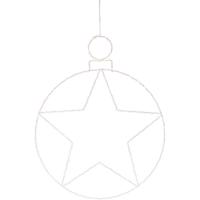 Świąteczna wisząca dekoracja LED Kerstball Star236 LED, 48 cm