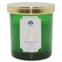 Świeczka AromeCandle z kolorowego szkła zpokrywką, Woodland Pine, 125 g