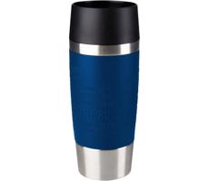 Tefal - Kubek podróżny 360 ml TRAVEL MUG stal nierdzewna/ciemnoniebieski