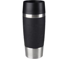 Tefal - Kubek podróżny 360 ml TRAVEL MUG stal nierdzewna/czarny