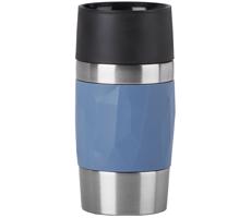 Tefal - Termokubek 300 ml COMPACT MUG stal nierdzewna/niebieski