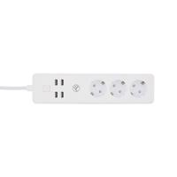 Tellur WiFi Smart Przedłużacz Power Strip, biały, 1,8 m