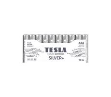 Tesla Batteries - 10 szt. Bateria alkaliczna AAA SILVER+ 1,5V