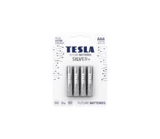 Tesla Batteries - 4 szt. Bateria alkaliczna AAA SILVER+ 1,5V