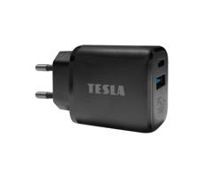 TESLA Electronics - Adapter do szybkiego ładowania Power Delivery 25W czarny