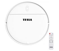 TESLA Electronics RoboStar - Inteligentny robot odkurzający 2w1 2500 mAh Wi-Fi Tuya białe + pilot