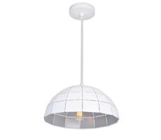 Top Light Apolo 40B - Żyrandol na lince 1xE27/40W/230V biały/srebrny