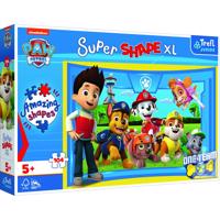 Trefl Puzzle Super Shape Przyjaciele szczeniąt Psi patrol/Paw patrol, 104 XL elem.