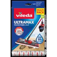 Vileda Nakładka do mopa Ultramax Microfibre 2w1, 2 szt.