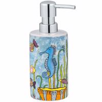 Wenko Ceramiczny dozownik mydła Ocean Rollin Art, 360 ml