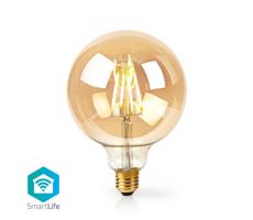 WIFILF10GDG125 − LED Ściemnialna inteligentna żarówka VINTAGE E27/5W/230V