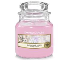 Yankee Candle - Świeca zapachowa SNOWFLAKE KISSES mała 104g 20-30 godziny