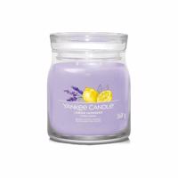 Yankee Candle świeczka zapachowa Signature w szkle średnia Lemon Lavender, 368 g