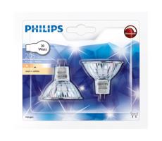 ZESTAW 2x Przemysłowa żarówka halogenowa GU5,3/20W/12V - Philips