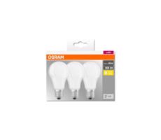 ZESTAW 3x LED Żarówka BASE E27/8,5W/230V 2700K - Osram