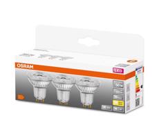 ZESTAW 3x LED Żarówka PAR16 GU10/4,3W/230V 2700K - Osram