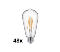 ZESTAW 48x LED Żarówka VINTAGE ST64 E27/7W/230V 2700K