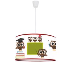 - Żyrandol dziecięcy on a string OWLS MULTI 1xE27/15W/230V