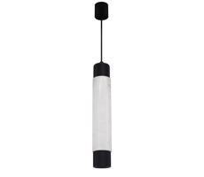 Żyrandol na lince MARBLE WHITE/BLACK 1xGU10/8W/230V